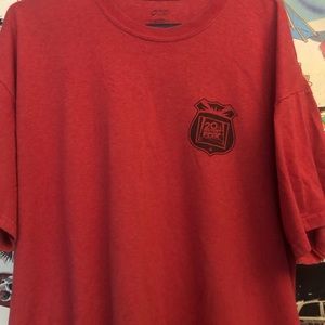 Men Vintage 20- century Fox red T-shirt size 2XL.